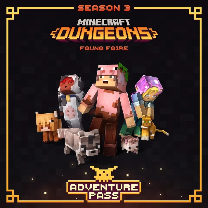 Minecraft Dungeons: Fauna Faire Adventure Pass✅PSN