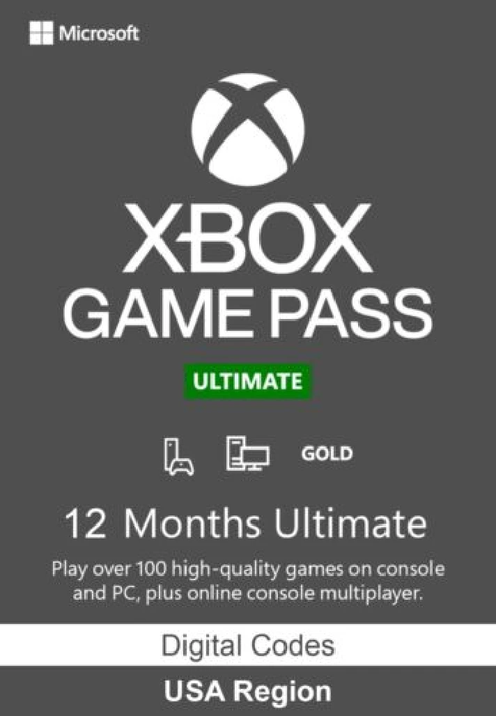 🚀Get XBOX GAME PASS ULTIMATE 12 MONTHS FASTLY🔥