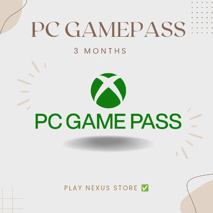 ✅GAME PASS PC 3 MONTHS KEY🔑|WARRANTY 100%✅