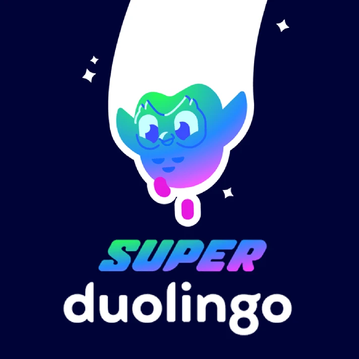 Duolingo Super Subscription 12 Months To YOUR ACCOUNT