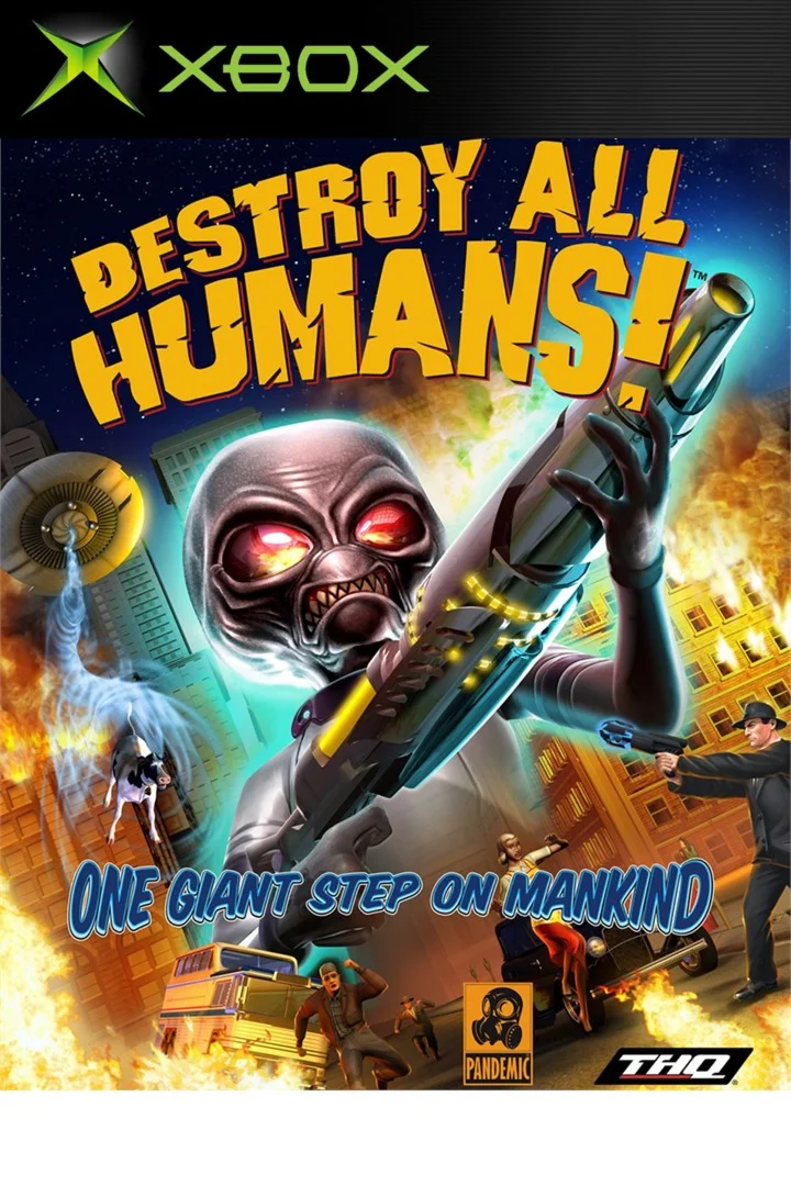 Destroy All Humans! (2005) XBOX Быстро