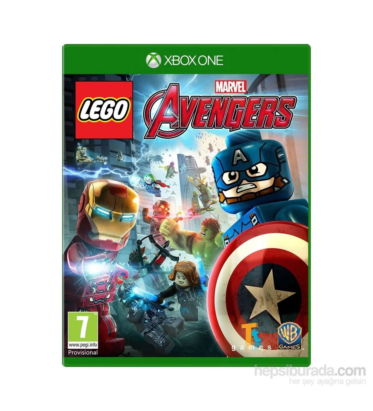 ⭐️ LEGO Marvel's Avenger  +2 Games Xbox One Series X|S