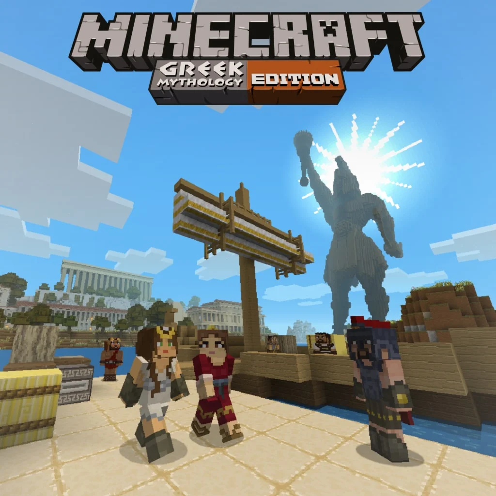 Minecraft: Микс-комплект \'Греческая мифология\'PS4ПСН