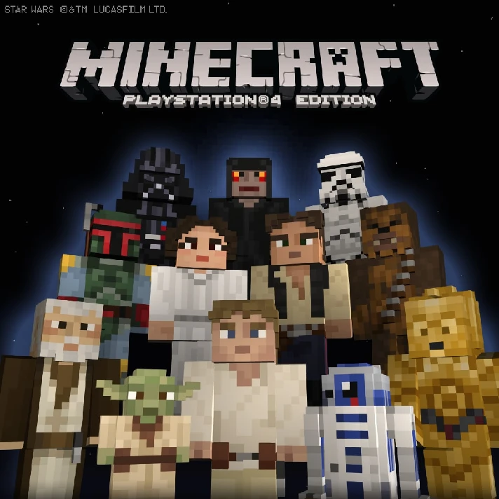 Minecraft: Star Wars Classic Skin Pack✅PSN✅PS4