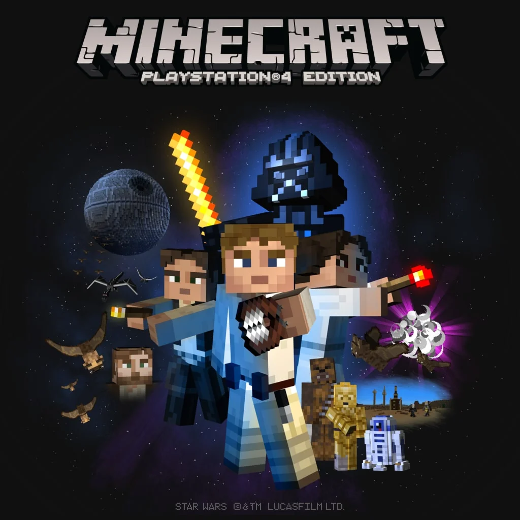 Пакет наборов скинов Star Wars для MinecraftPS4ПСН