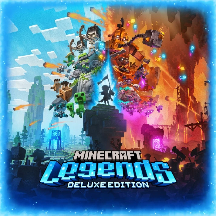 Minecraft Legends Deluxe Edition✅PSN✅PS4✅PS5