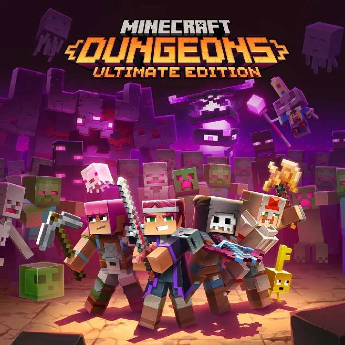 Minecraft Dungeons: Ultimate Edition✅PSN✅PS4