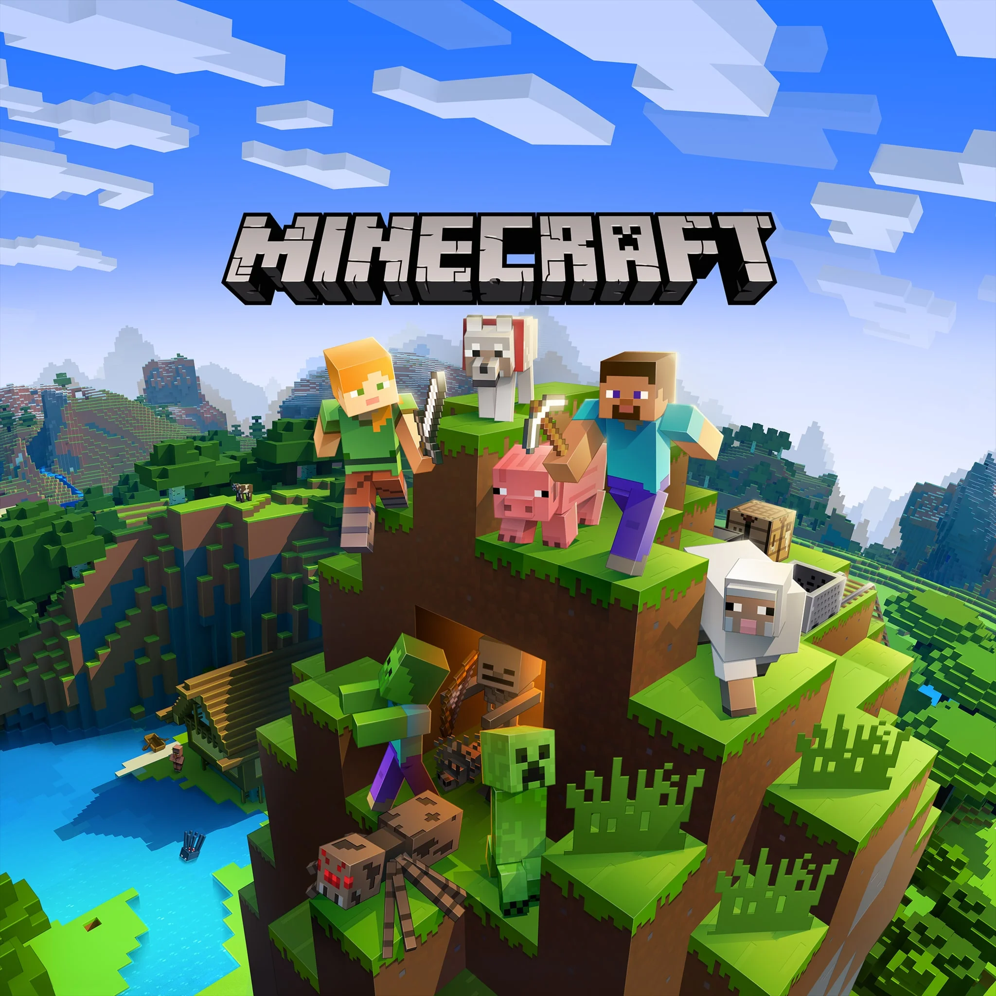 MinecraftPS4ПСНPLAYSTATION