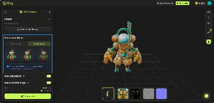 ❤ ️ Meshy Ai ❤ ️ ПОДПИСКА ⚙ ️ БЕЗ ВХОДА 🚀 + БЫСТРО