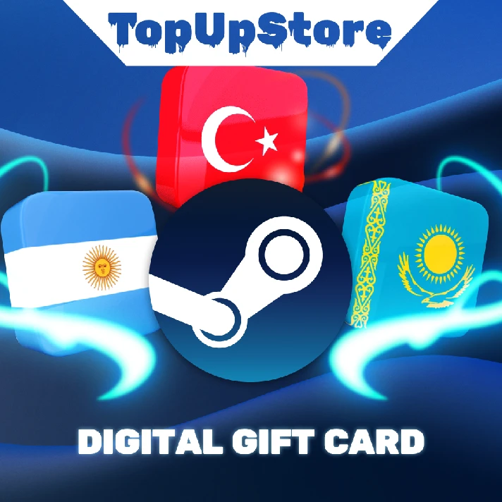 💲STEAM GIFT CARDS🔴TURKEY🔵ARGENTINA🟡CIS💲