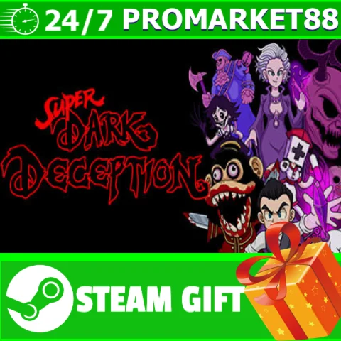 ⭐️ВСЕ СТРАНЫ+РОССИЯ⭐️ Super Dark Deception STEAM GIFT