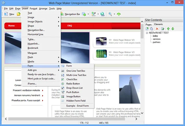 Ключ лицензии Web Page Maker - всего $1