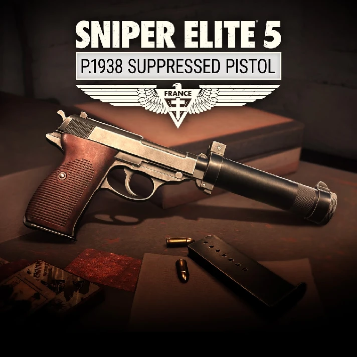 Sniper Elite 5: P.1938 Suppressed Pistol✅PSN✅PS4✅PS5