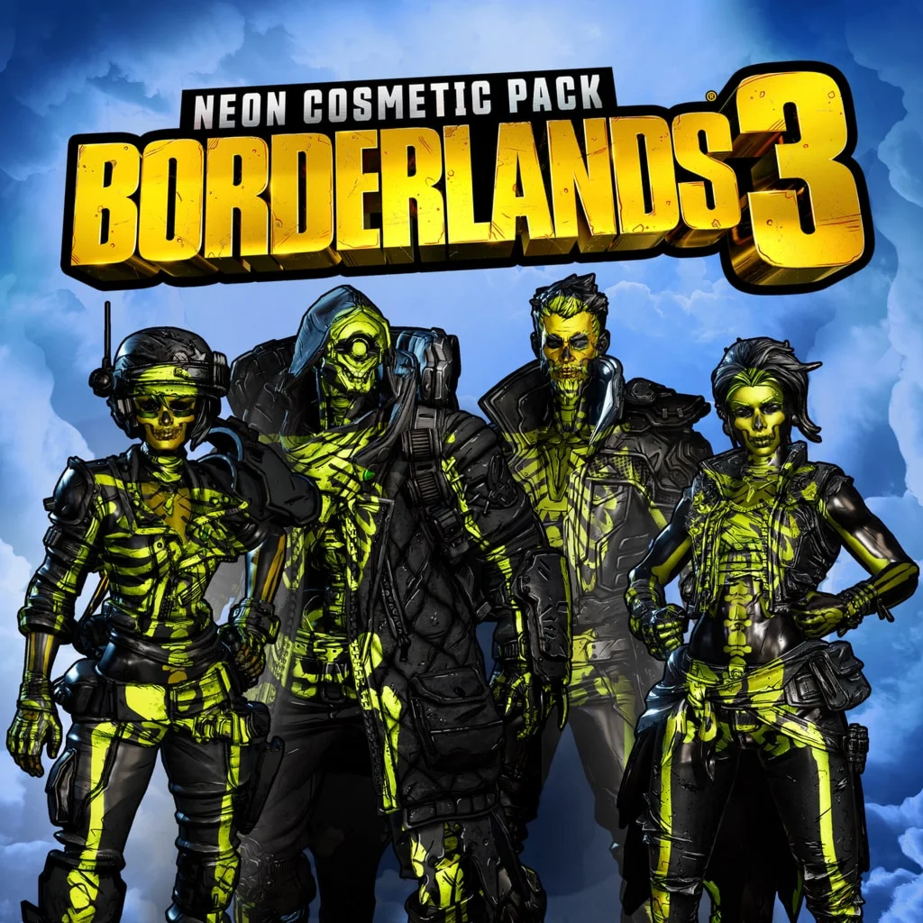 Косметический набор Неон для Borderlands 3 PS4  PS5