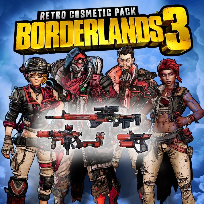 Borderlands 3 Retro Cosmetic Pack PS4™ &  PS5™✅PSN