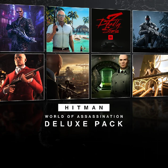 HITMAN World of Assassination Deluxe Pack✅PSN✅PS4✅PS5