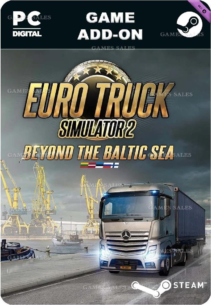 ✅💙EURO TRUCK SIMULATOR 2 BEYOND THE BALTIC SEA💙STEAM