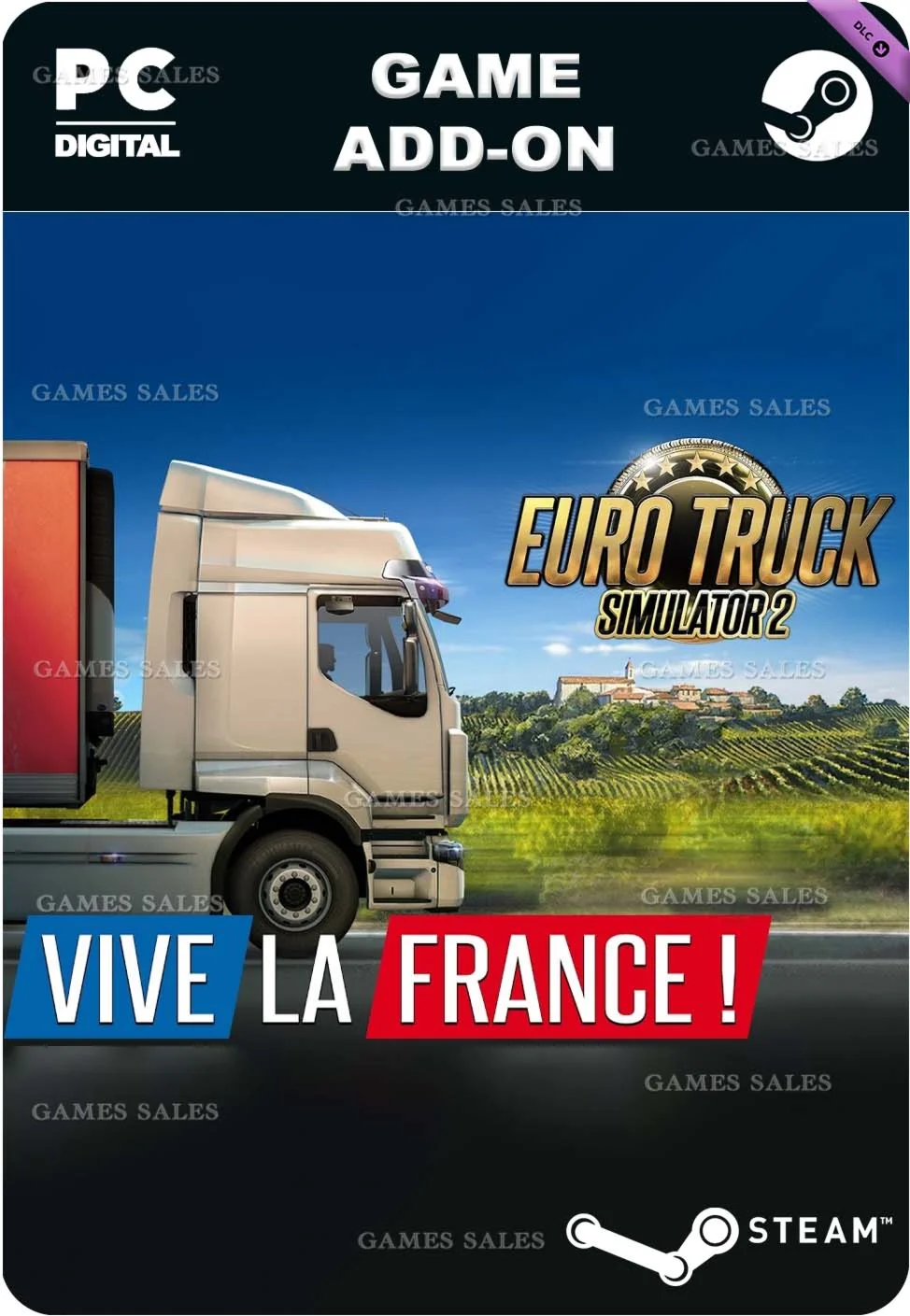 EURO TRUCK SIMULATOR 2 - VIVE LA FRANCE !STEAM????