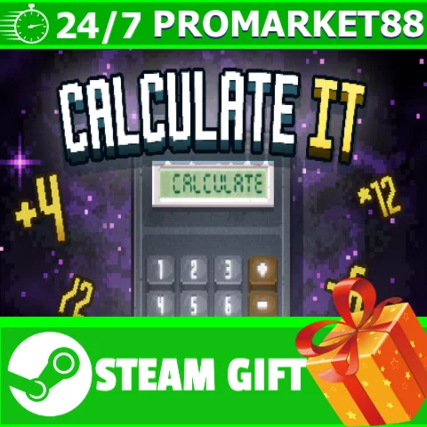 ⭐️ВСЕ СТРАНЫ+РОССИЯ⭐️ Calculate It STEAM GIFT