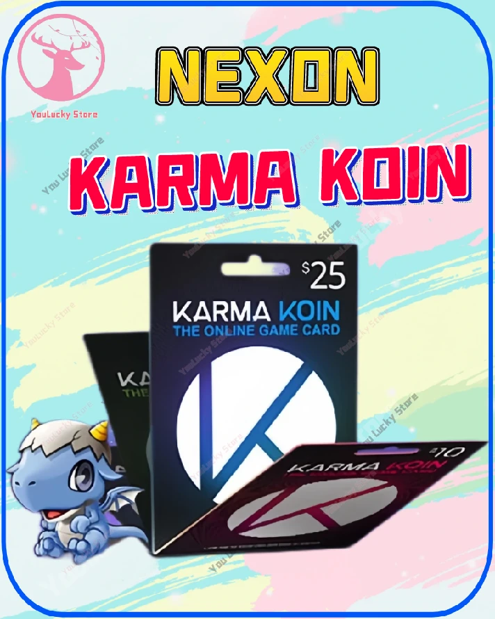 Nexon Card/Karma Koin/POE/DFO Gift Card