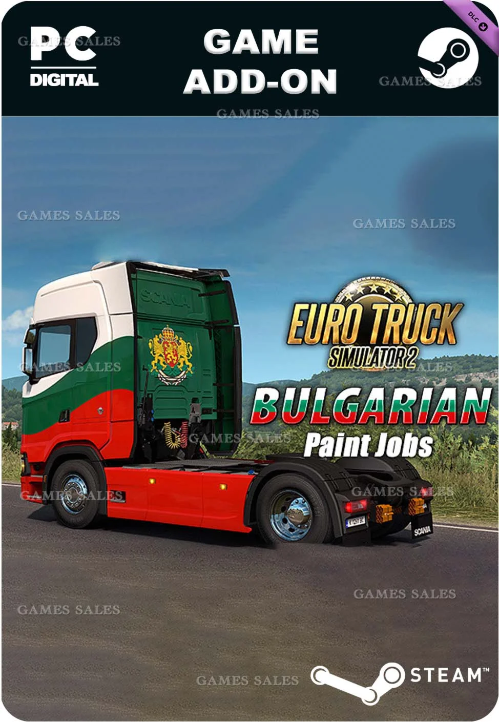 EURO TRUCK SIMULATOR 2 BULGARIAN PAINT JOBS  PACK