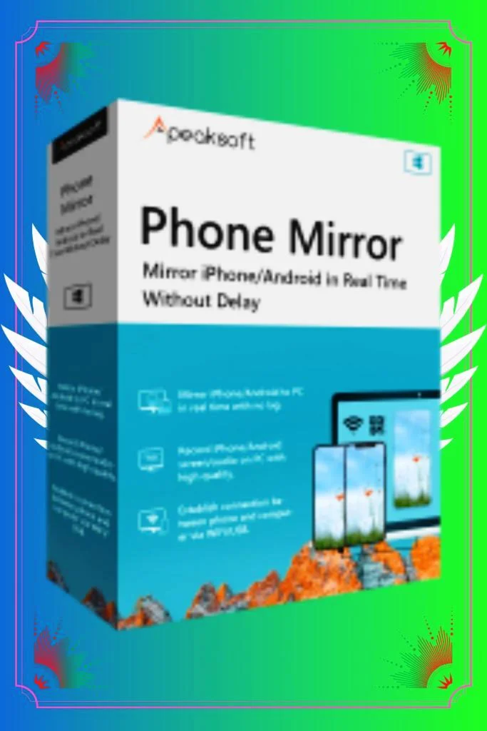  Apeaksoft Phone Mirror  Лицензионный код на 1 год