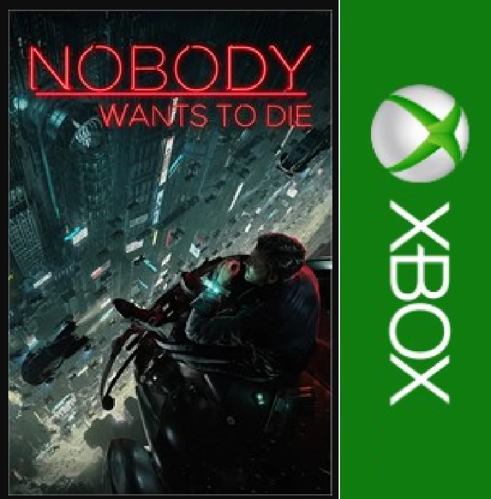 ☑️⭐Nobody Wants to Die XBOX⭐Buy it u⭐☑️ 🫵ъ