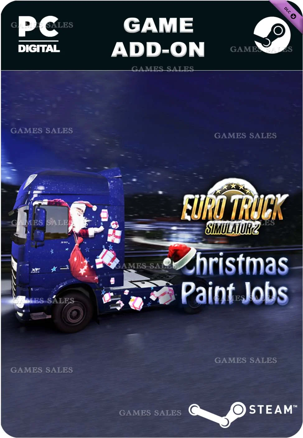 EURO TRUCK SIMULATOR 2 - CHRISTMAS PAINT JOBS PACK