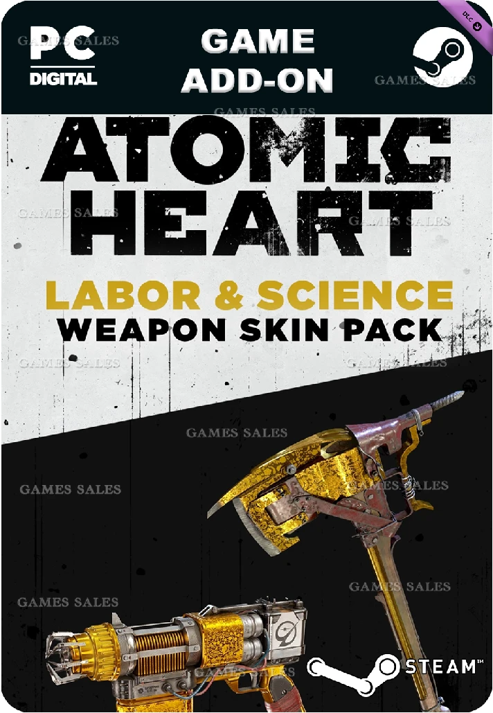 ✅💙ATOMIC HEART - LABOR & SCIENCE WEAPON SKIN💙STEAM