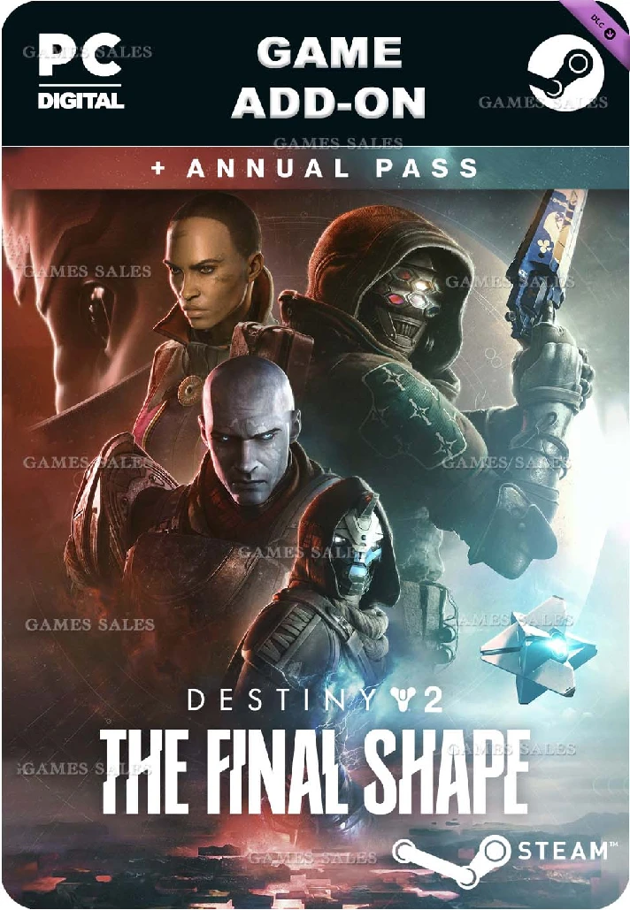 ✅💙DESTINY 2: THE FINAL SHAPE + ANNUAL PASS💙STEAM GIFT