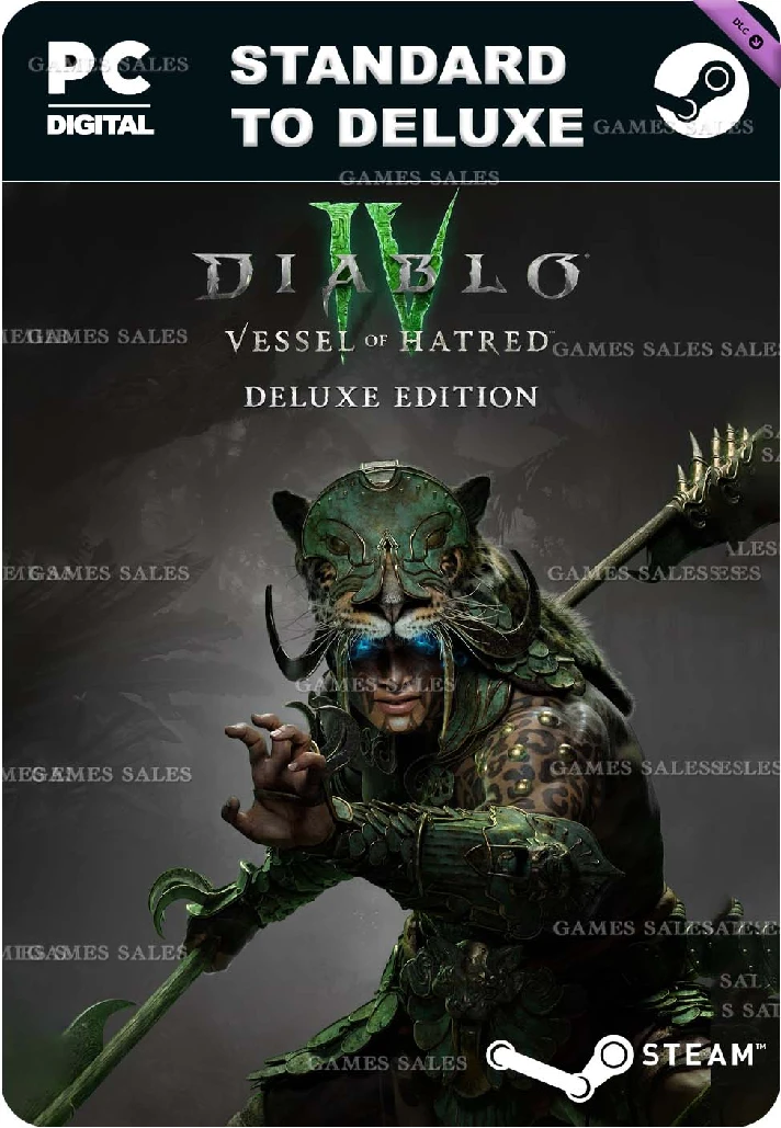 ✅💙DIABLO IV: VESSEL OF HATRED STANDARD TO DELUXE UPGRA