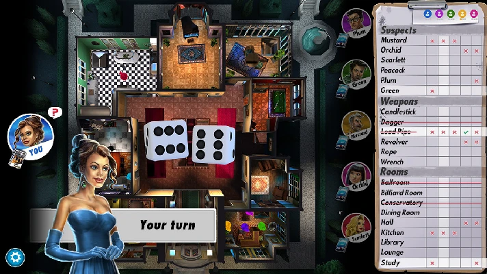 Clue/Cluedo: Classic Edition (Steam key / Region Free)