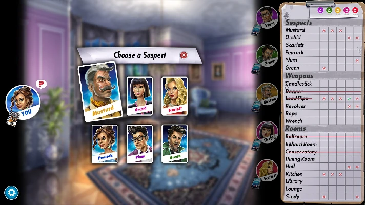 Clue/Cluedo: Classic Edition (Steam key / Region Free)