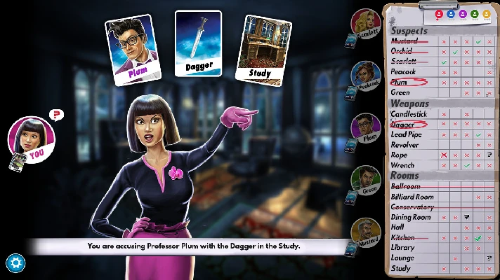 Clue/Cluedo: Classic Edition (Steam key / Region Free)