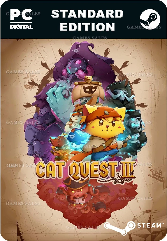 ✅💙CAT QUEST III💙STEAM GIFT🤖AUTODELIVERY🤖