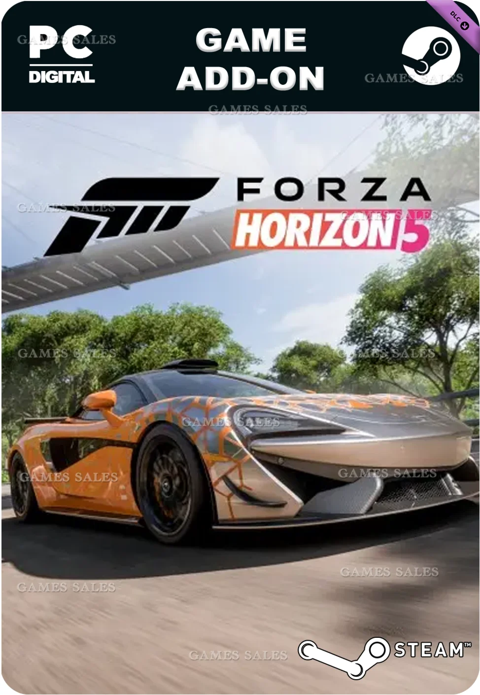 FORZA HORIZON 5 2021 MCLAREN 620RSTEAM GIFT????АВТО