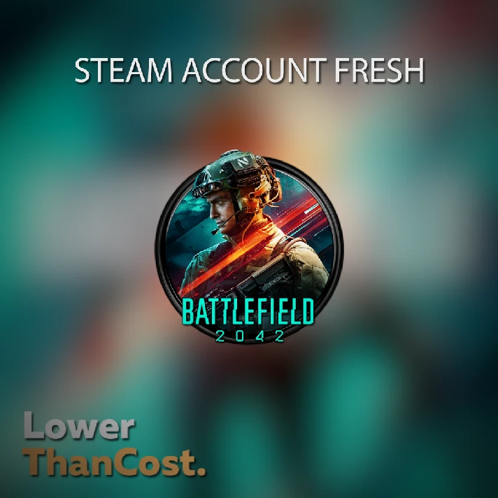 ✅ Battlefield 2042 Steam Fresh Account + Mail Change