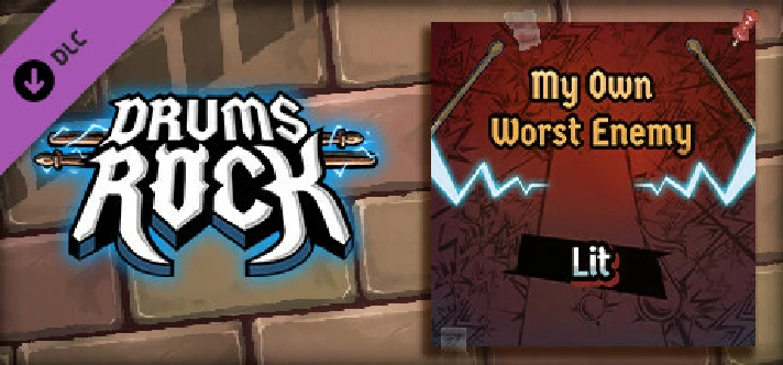 Drums Rock: Lit - ´My Own Worst Enemy´ DLC🔸STEAM