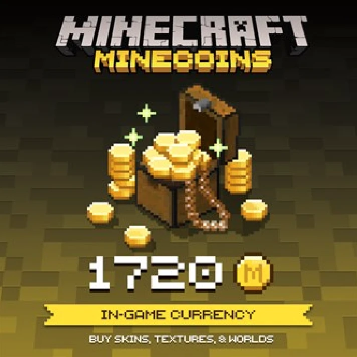 🔑Key🟩Minecraft Minecoins 1720 ANY DEVICE🟩RU/GLOBAL