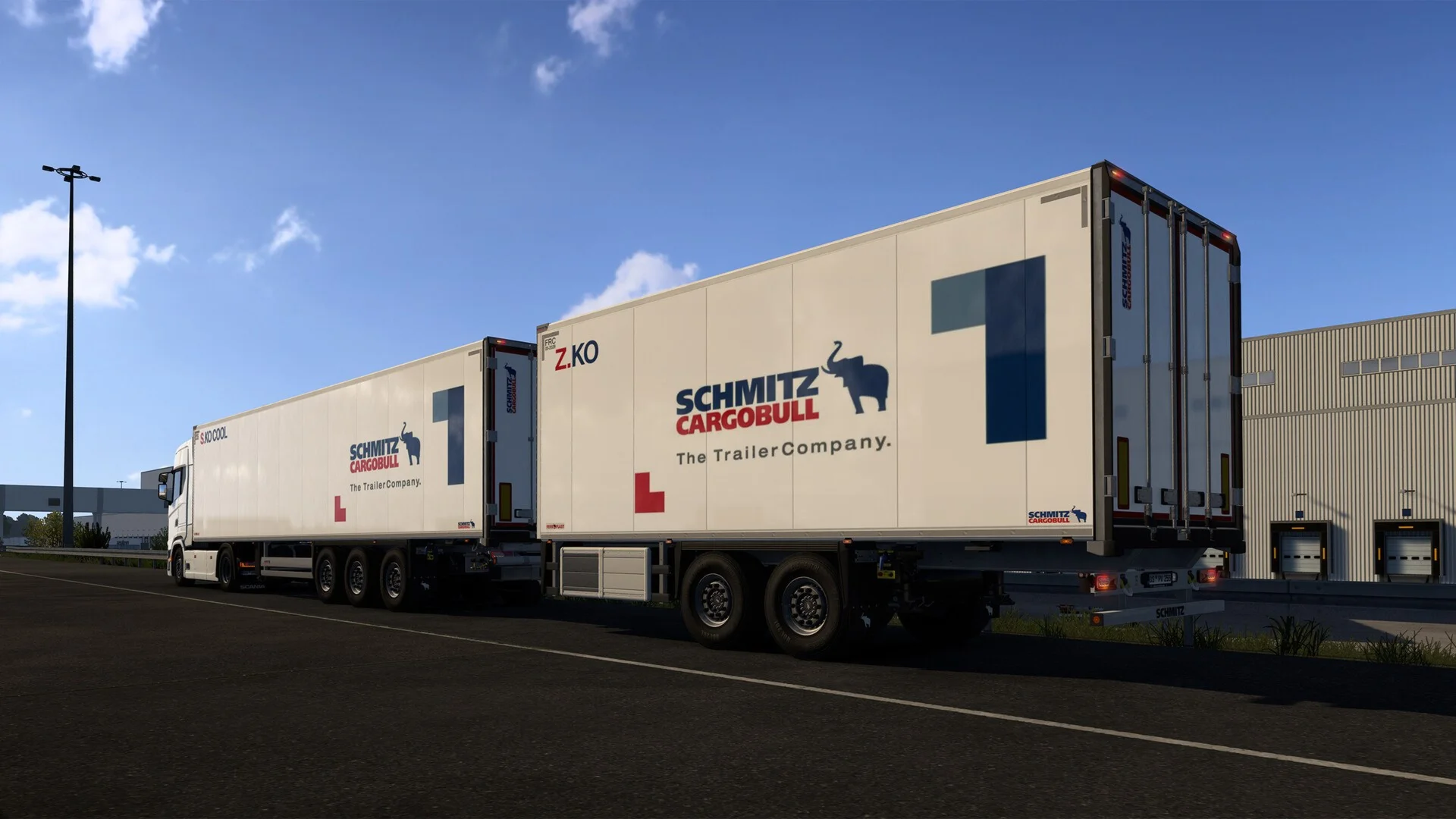 Euro Truck Simulator 2 - Schmitz Cargobull Trailer Pack