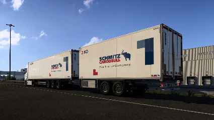 Euro Truck Simulator 2 - Schmitz Cargobull Trailer Pack