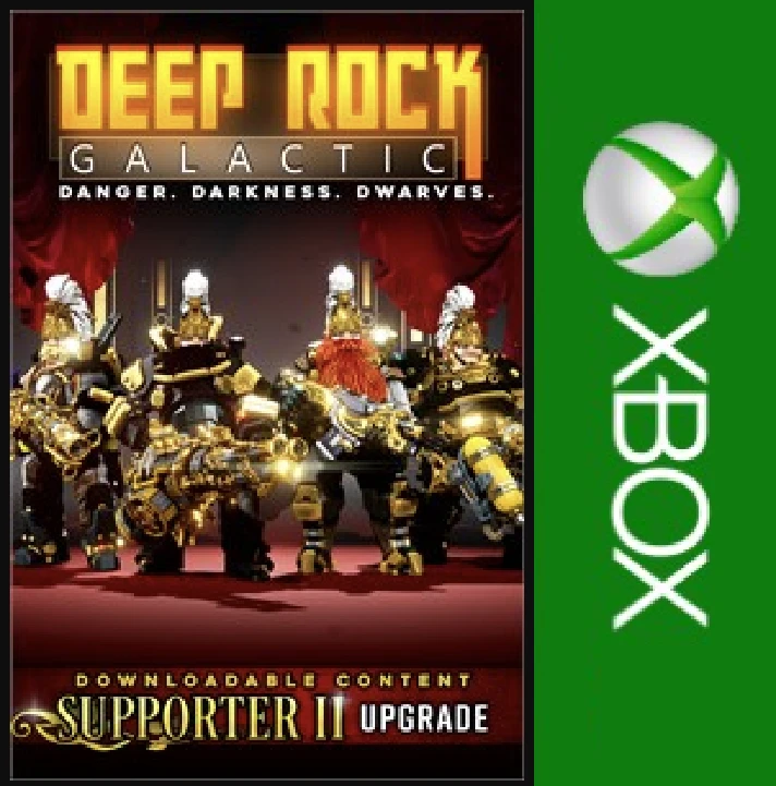 ☑️⭐Deep Rock Galactic - Supporter II Upgrade XBOX⭐☑️.