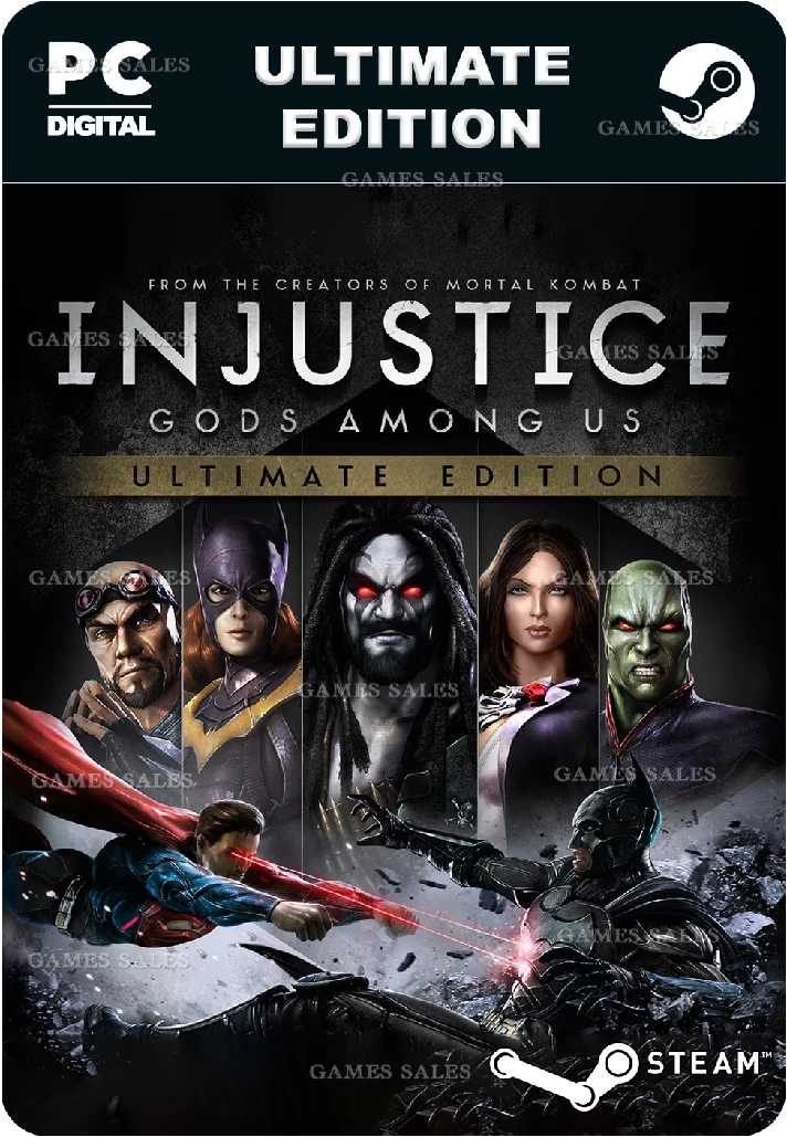 ✅💙INJUSTICE: GODS AMONG US ULTIMATE EDITION💙STEAM