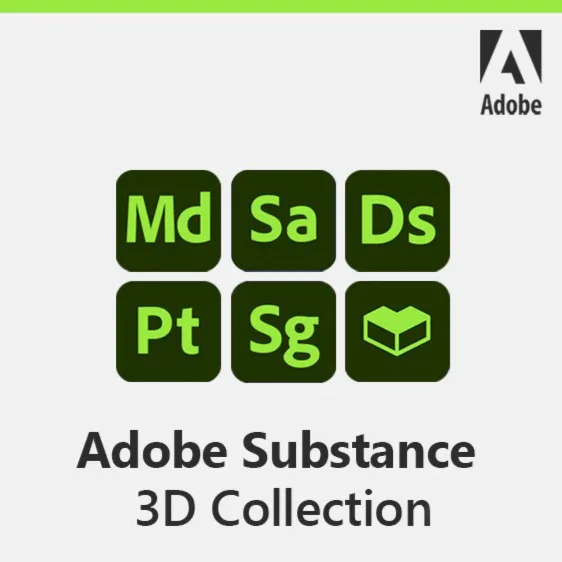 Подписка Adobe Substance 3D Collection 1-12 месяцев