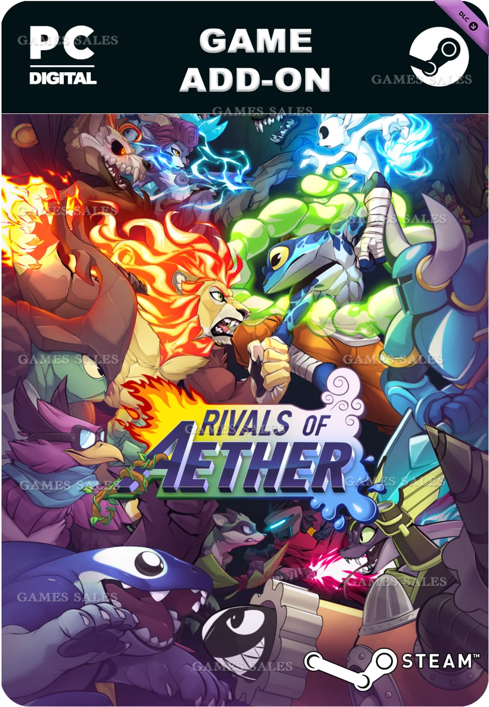 RIVALS OF AETHER: CHAMPION SKIN PACKSTEAM GIFT