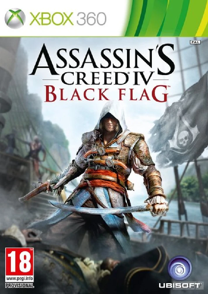 Xbox 360 | Assassins Creed IV (4) Black Flag | TRANSFER