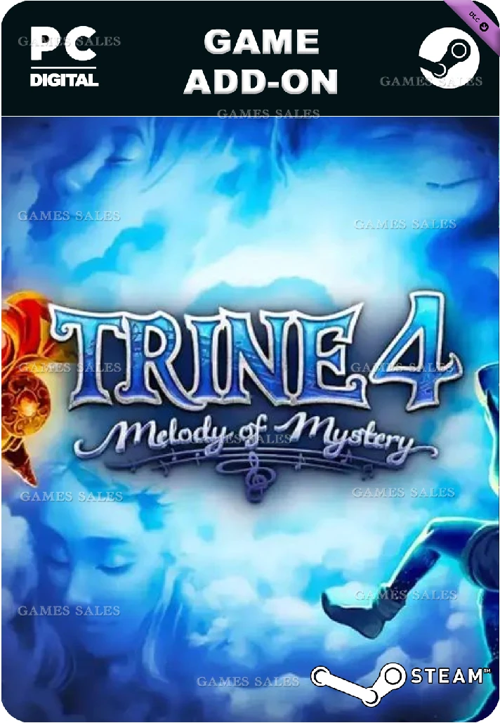 ✅💙TRINE 4: MELODY OF MYSTERY💙STEAM GIFT🤖AUTODELIVERY