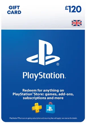 🔶PSN 120 Фунтов (GBP) UK || Официальный ключ