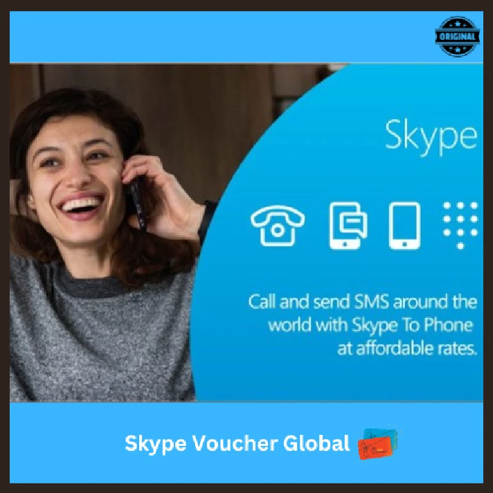 🌐Skype Voucher $50