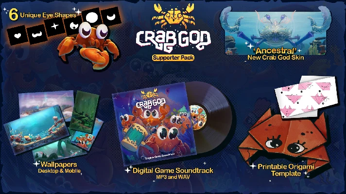 Crab God - Supporter Pack DLC🔸STEAM RU⚡️AUTO